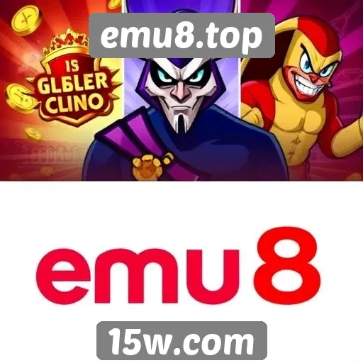Comparativo de jogos disponíveis no emu8.top